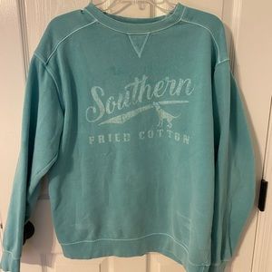 Southern fried cotton sweatshirt size medium